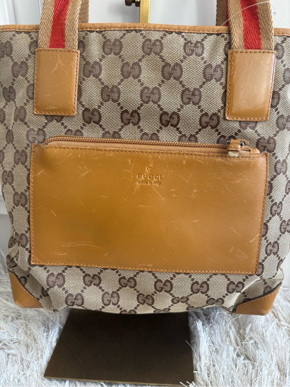 GUCCI Monogram Canvas Tote - Picture 2 of 16